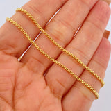 Venetian Chain 7.1gr / 23.6in / 18K Gold +3 $