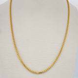 Venetian Chain 7.1gr / 23.6in / 18K Gold +3 $