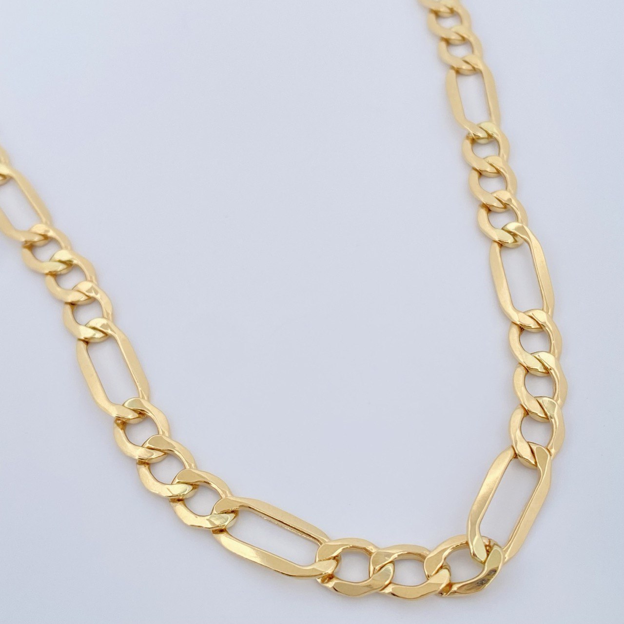 Figaro Chain 14.95gr / 23.6in / 18K Gold +1 $