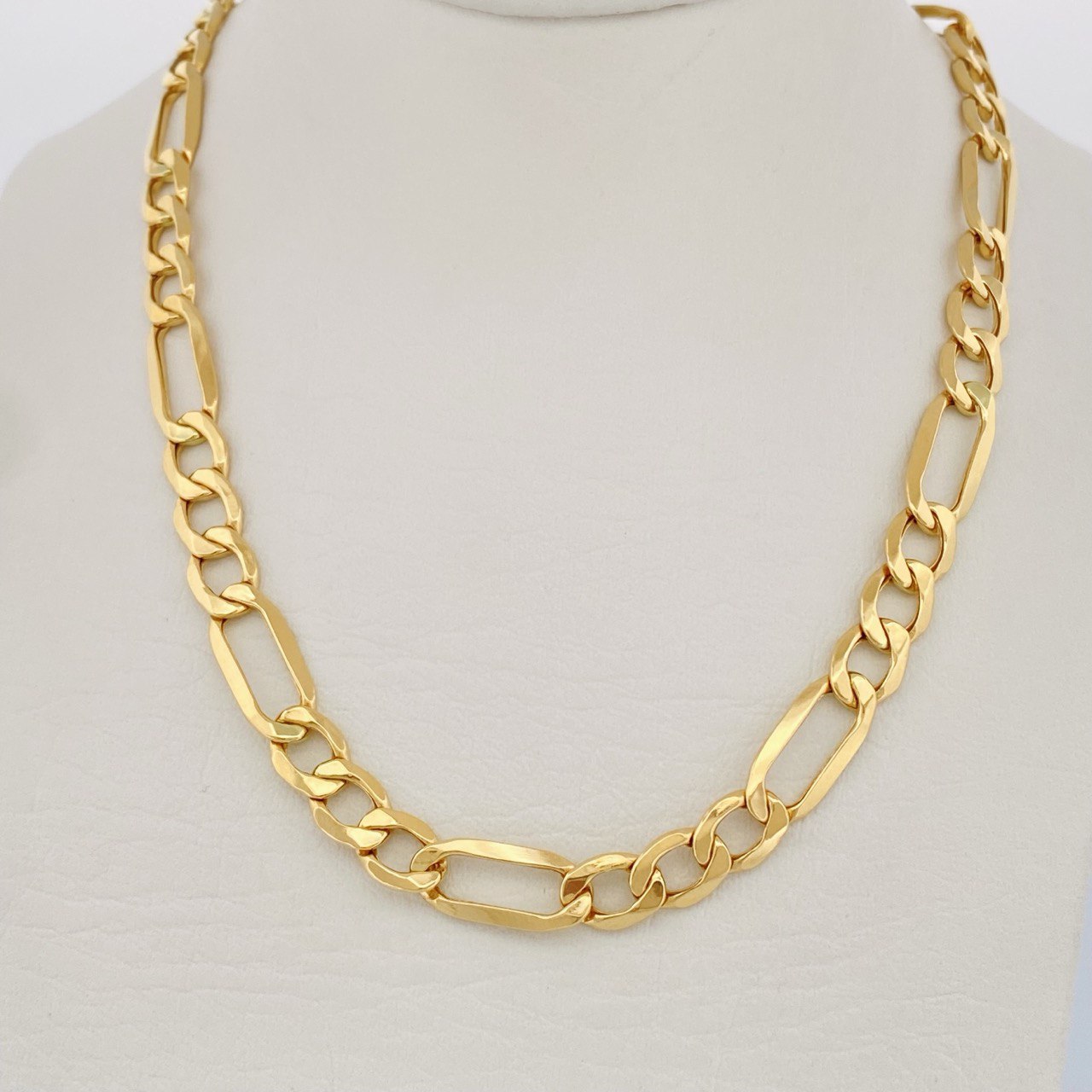 Figaro Chain 14.95gr / 23.6in / 18K Gold +1 $