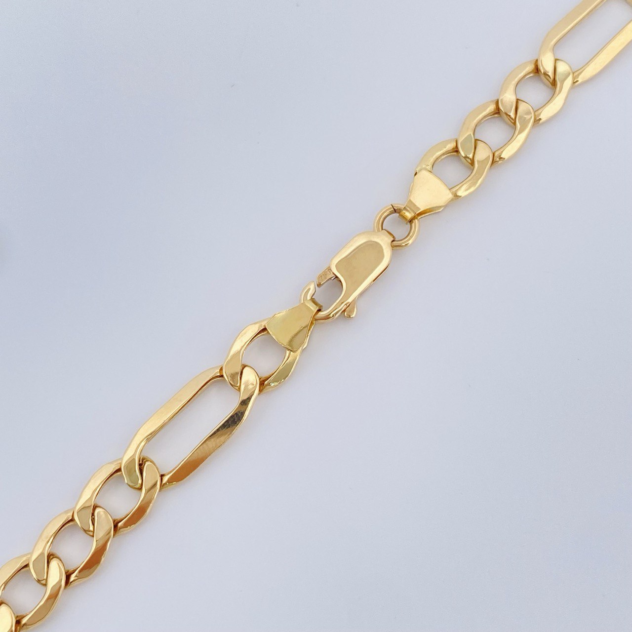 Figaro Chain 14.95gr / 23.6in / 18K Gold +1 $