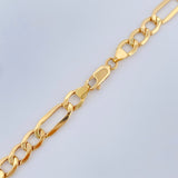 Figaro Chain 14.95gr / 23.6in / 18K Gold +1 $