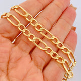Figaro Chain 14.95gr / 23.6in / 18K Gold +1 $