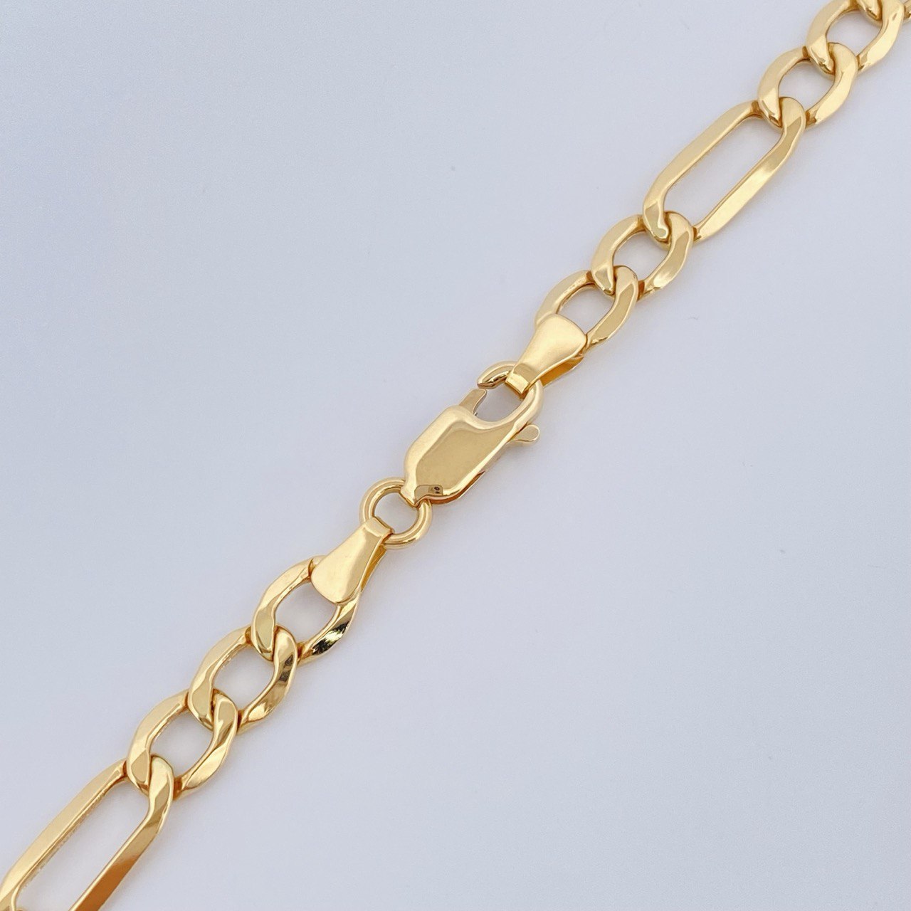Figaro Chain 11.2gr / 25.6in / 18K Gold +1 $