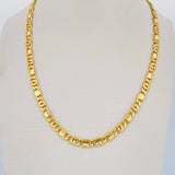 Wheat Chain Flat 30gr / 24.5in / 18K Gold +3 $