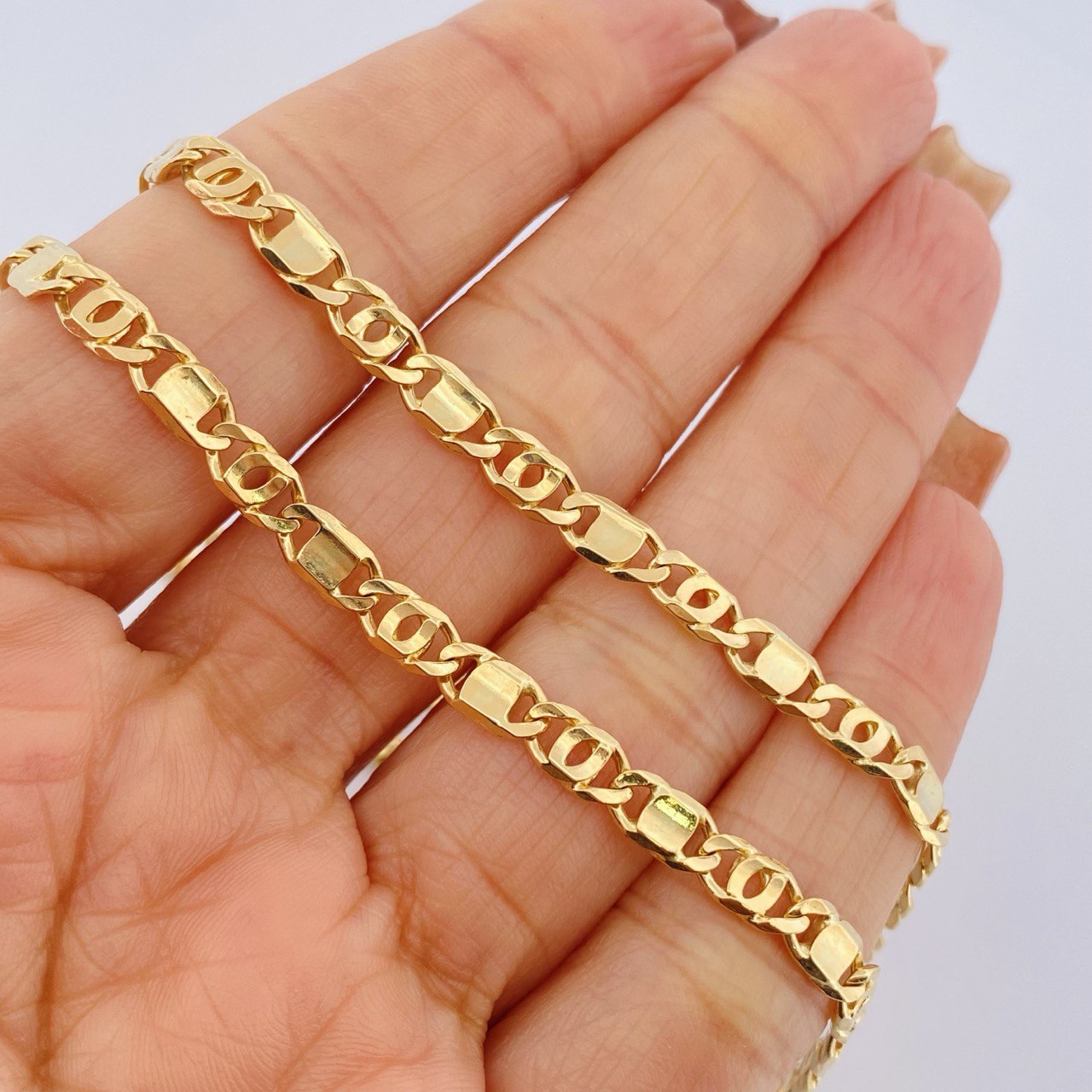 Wheat Chain Flat 30gr / 24.5in / 18K Gold +3 $