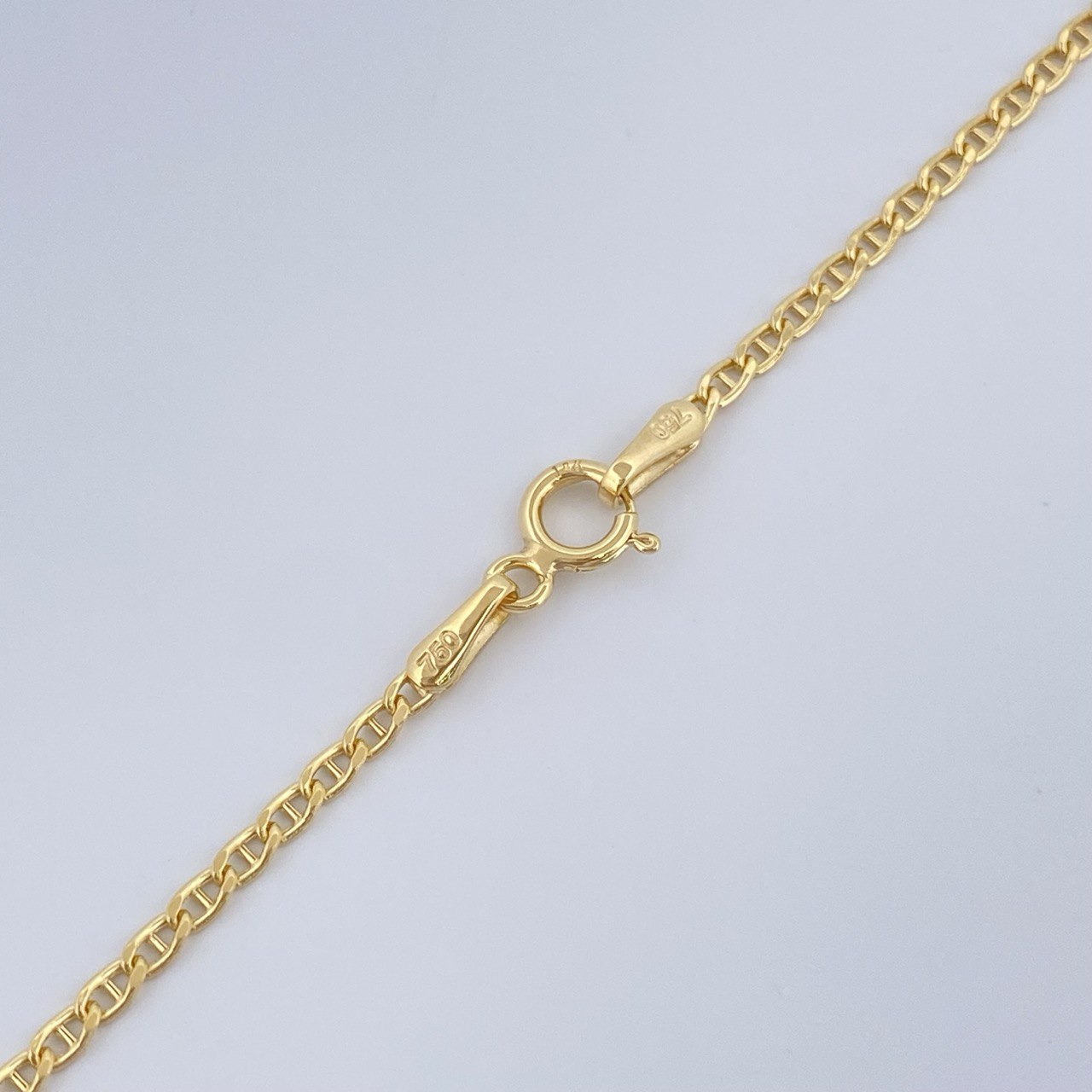 Flat Mariner Chain 2.6gr / 2.5in / 18K Gold +3 $