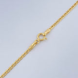 Flat Mariner Chain 2.6gr / 2.5in / 18K Gold +3 $