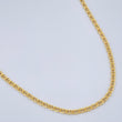 Flat Mariner Chain 2.5gr / 23.6in / 18K Gold +3 $