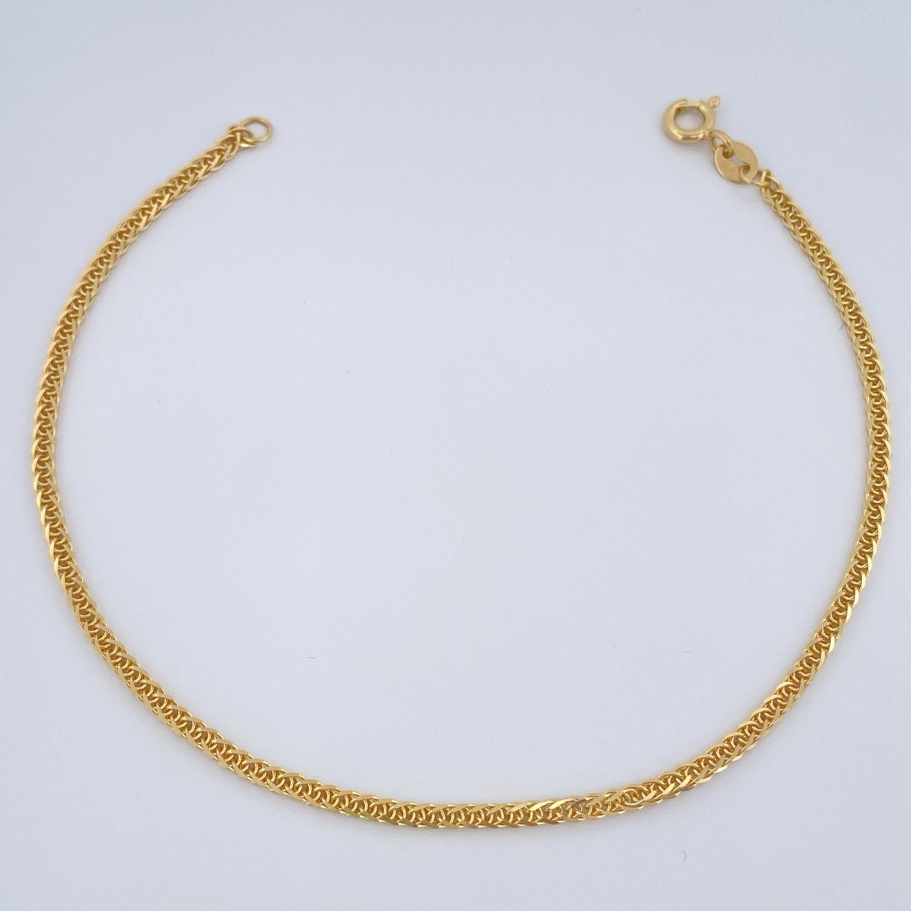 Franco Bracelet 2.25gr / 7.5in / 18K Gold +3 $