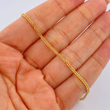 Franco Bracelet 2.25gr / 7.5in / 18K Gold +3 $