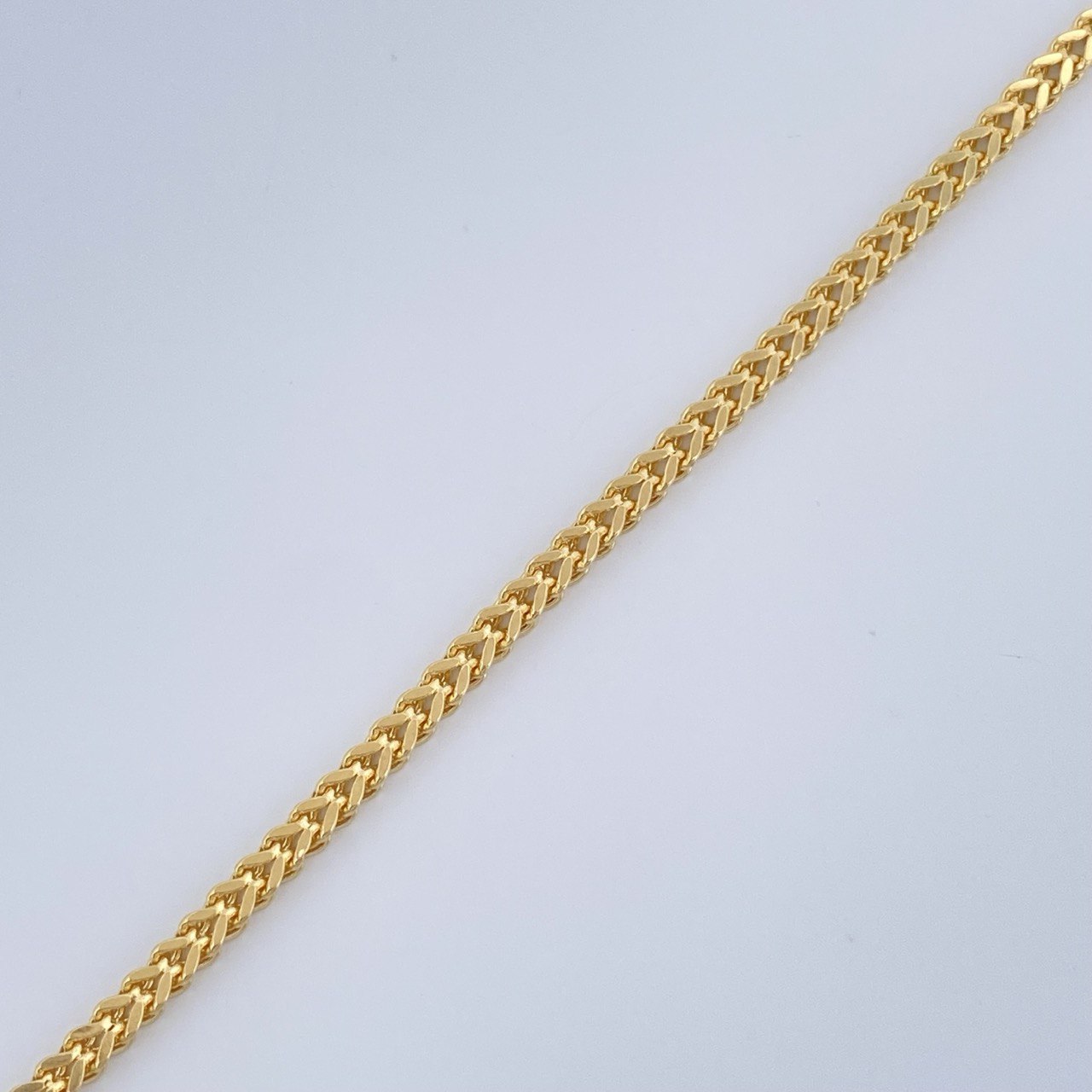 Franco Bracelet 1.95gr / 7.6in / 18K Gold +3 $