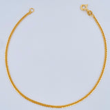Franco Bracelet 1.6gr / 7.5in / 18K Gold +3 $