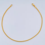 Franco Bracelet 1.3gr / 7.5in / 18K Gold +3 $