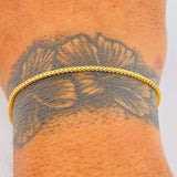 Franco Bracelet 1.3gr / 7.5in / 18K Gold +3 $