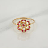 Poppy Ring 1.55 g / T7 1/4 18K Yellow Gold
