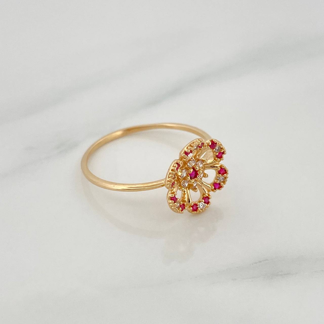 Poppy Ring 1.55 g / T7 1/4 18K Yellow Gold