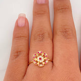Poppy Ring 1.55 g / T7 1/4 18K Yellow Gold