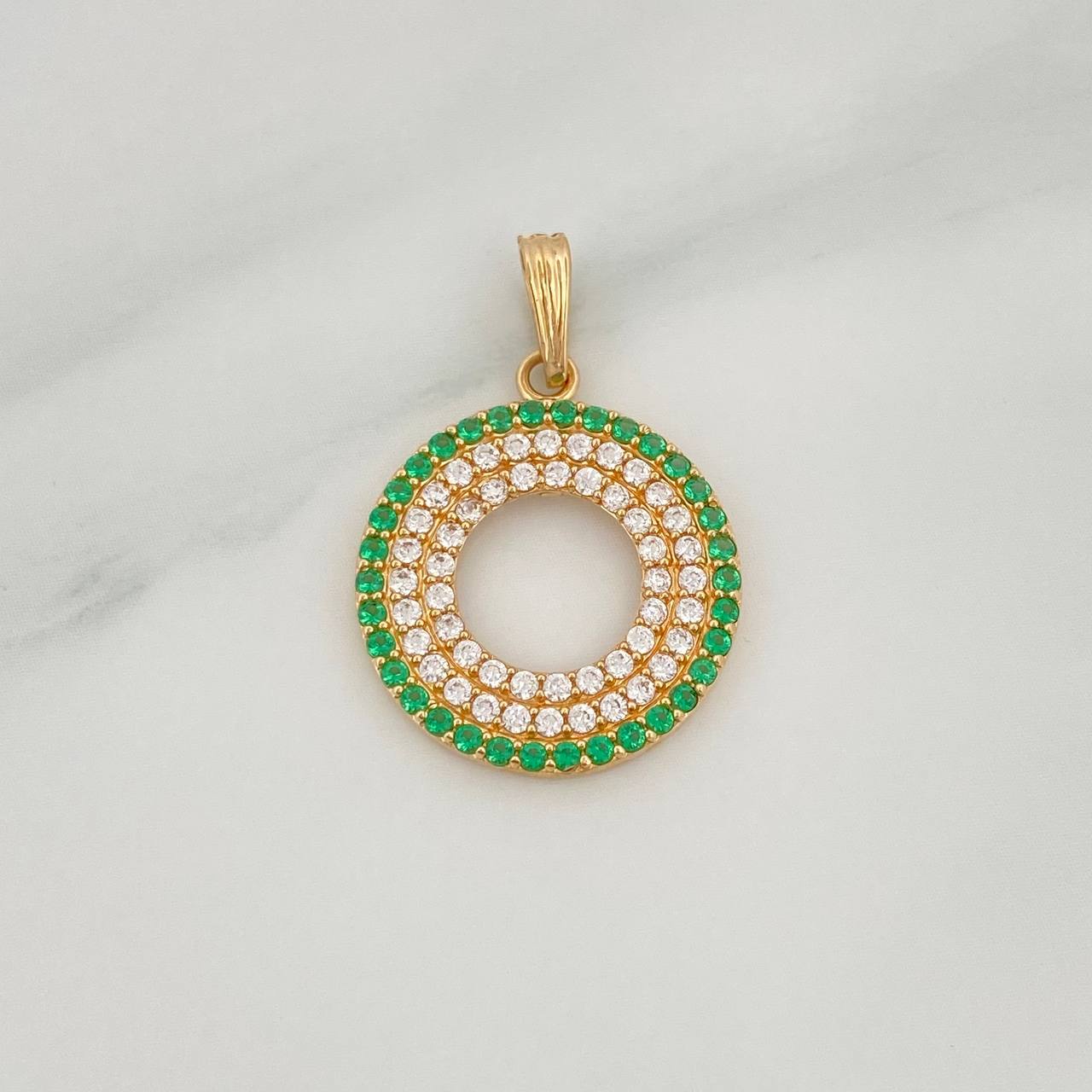 Dije Circulo 2.15 g / 1 in Oro Amarillo 18K