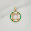 Dije Circulo 2.15 g / 1 in Oro Amarillo 18K
