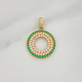 Dije Circulo 2.15 g / 1 in Oro Amarillo 18K