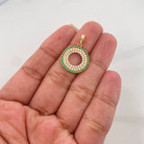 Dije Circulo 2.15 g / 1 in Oro Amarillo 18K