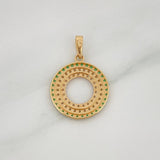 Dije Circulo 2.15 g / 1 in Oro Amarillo 18K