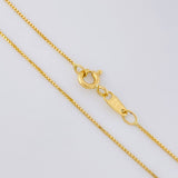 Venetian Chain 1.8 g / 17 3/4 in / 0.8 mm Yellow Gold 18K