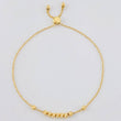Modular Bracelet Classic Link Line Seventh 1.95 g / 8 3/4 in - 1 1/2 in / 1.2 mm Yellow Gold 18K