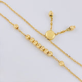 Modular Bracelet Classic Link Line Seventh 1.95 g / 8 3/4 in - 1 1/2 in / 1.2 mm Yellow Gold 18K