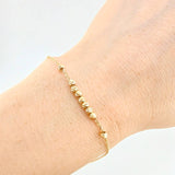 Modular Bracelet Classic Link Line Seventh 1.95 g / 8 3/4 in - 1 1/2 in / 1.2 mm Yellow Gold 18K