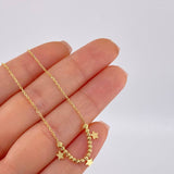 Cadena Aro Seguido Cinturón De Orión 2.3 g / 17 1/4 in / 1.05 mm Oro Amarillo 18K
