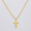 Cadena Aro Seguido Cruz 2.75 g / 19 1/2 in / 1.2 mm Oro Amarillo 18K