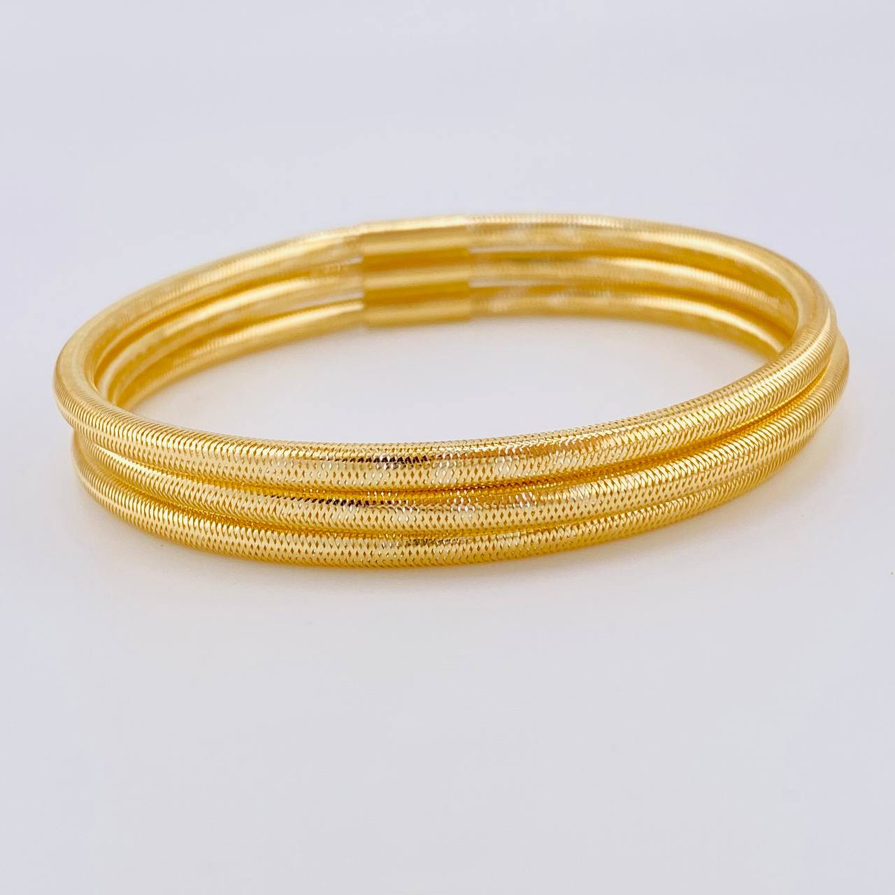 Pulso Triple Flex 4.75 g / 7 1/4 in / 9.2 mm Oro Amarillo 18K