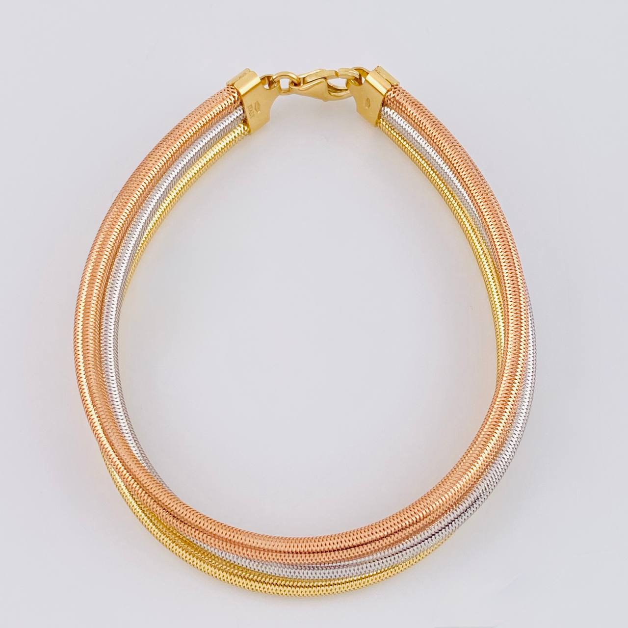 Pulso Triple Flex 5.85 g / 8 in / 9.1 mm Tres Oros 18K