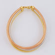 Pulso Triple Flex 5.85 g / 8 in / 9.1 mm Tres Oros 18K