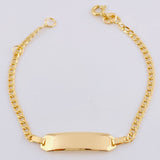 Pulso Cubano Octagonal Curva 3.7gr / 7 in / 3.2mm Oro Amarillo +1 18K *