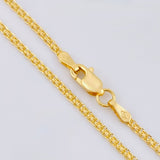 Cadena China 2.45gr / 17 3/4 in / 1.5mm Oro Amarillo +1 18K ©