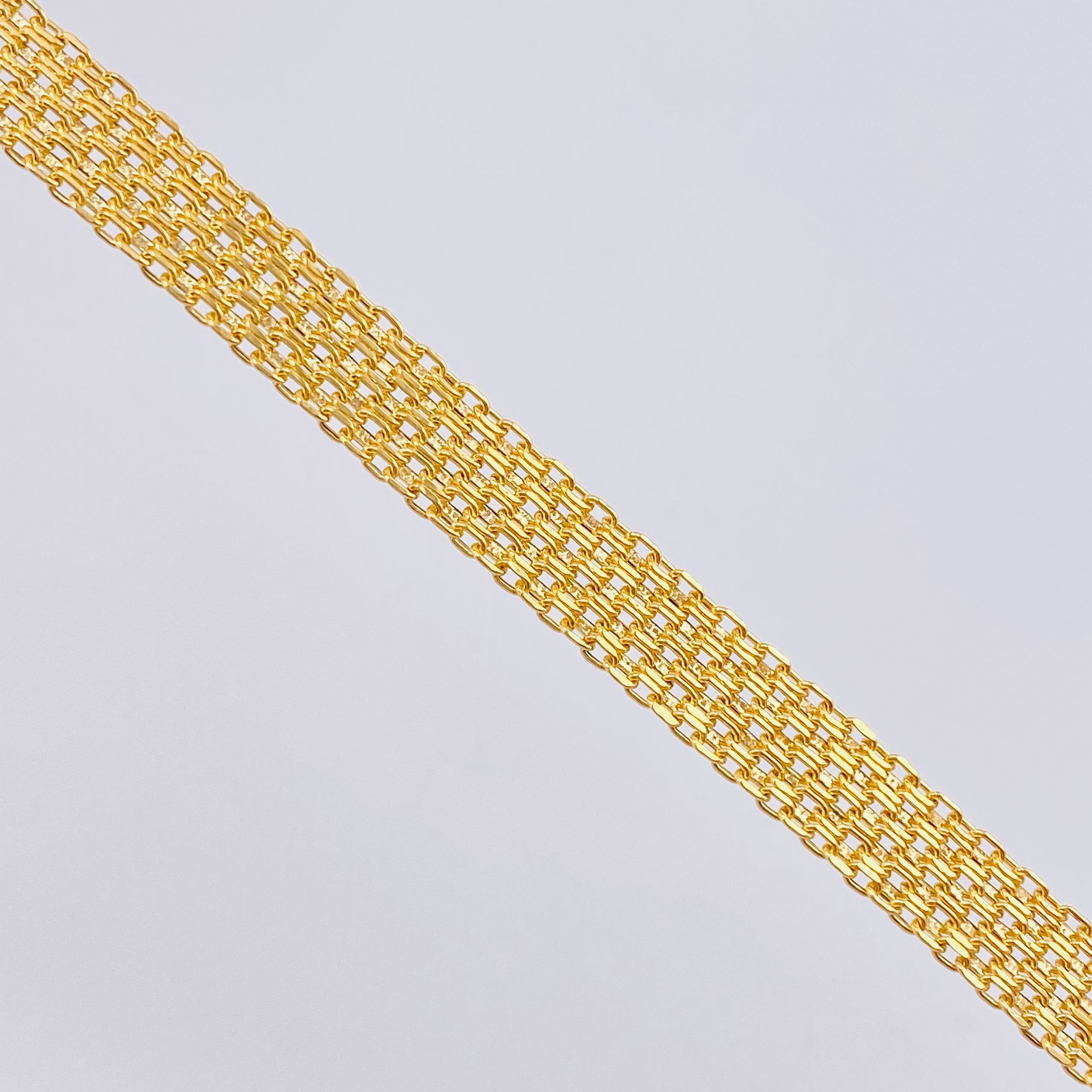 Cadena China 12 gr / 23 1/2 in / 5.85mm Oro Amarillo +1 18K *