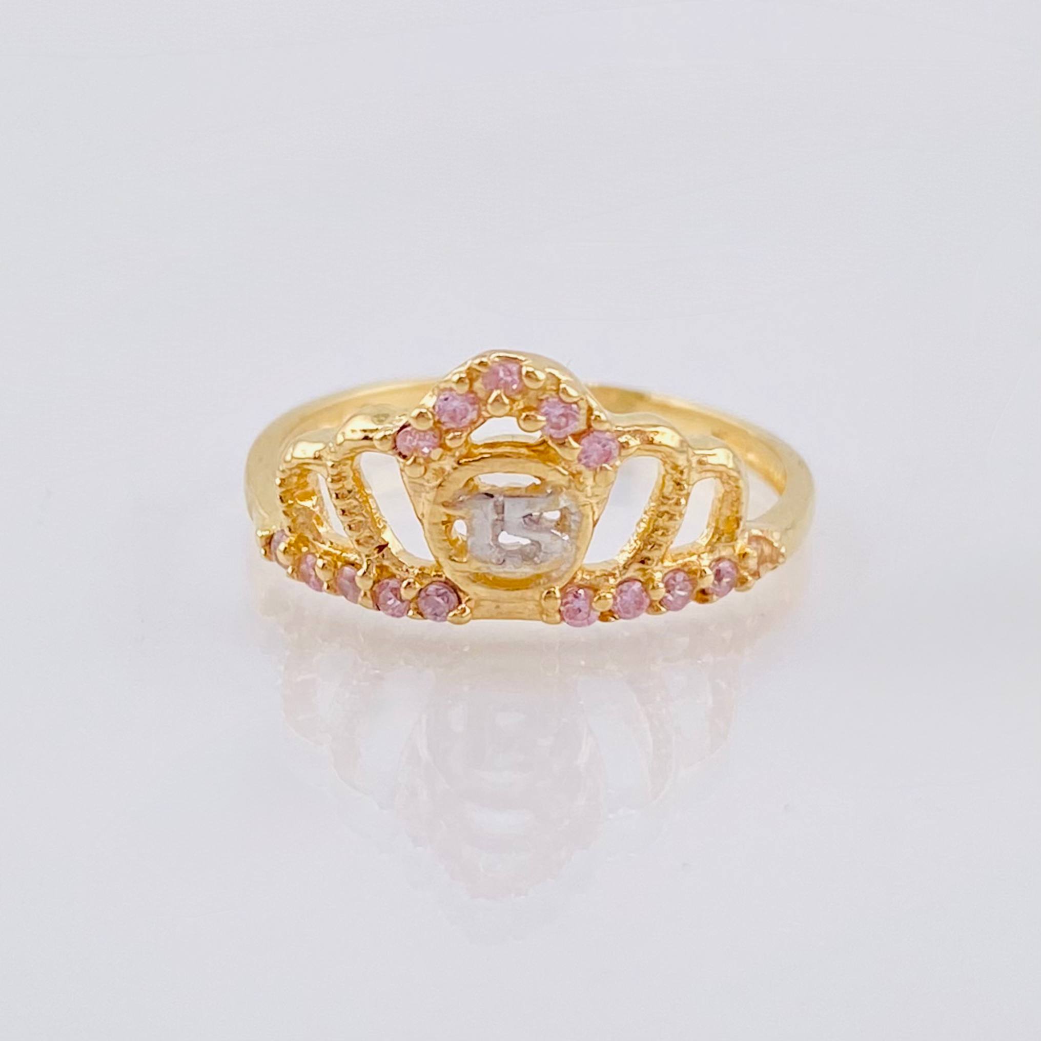 Ring 15'S 1.9gr / T6 1/4 / 18K Yellow Gold ©
