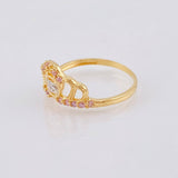 Ring 15'S 1.9gr / T6 1/4 / 18K Yellow Gold ©