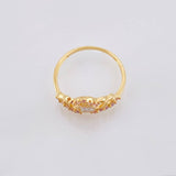 Ring 15'S 1.9gr / T6 1/4 / 18K Yellow Gold ©