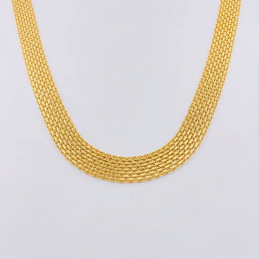 Bismark Chain 25.85gr / 23 1/2 in / 12mm Yellow Gold +1 18K