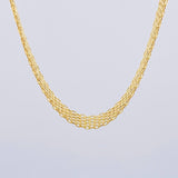 Cadena China 25.85gr / 23 1/2 in / 12mm Oro Amarillo +1 18K