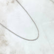 Cuban Links 3.55gr / 60cm / 2mm White Gold +0 18K