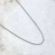 Bismark Chain 4.95gr / 60cm / 1.8mm White Gold +0 18K