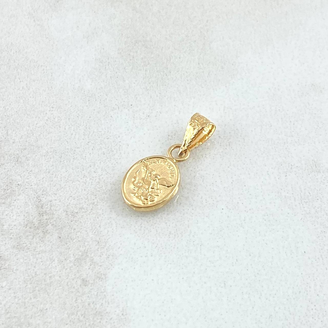 Dije San Miguel Arcangel 0.3gr / 1.5cm / Oro Amarillo 18K