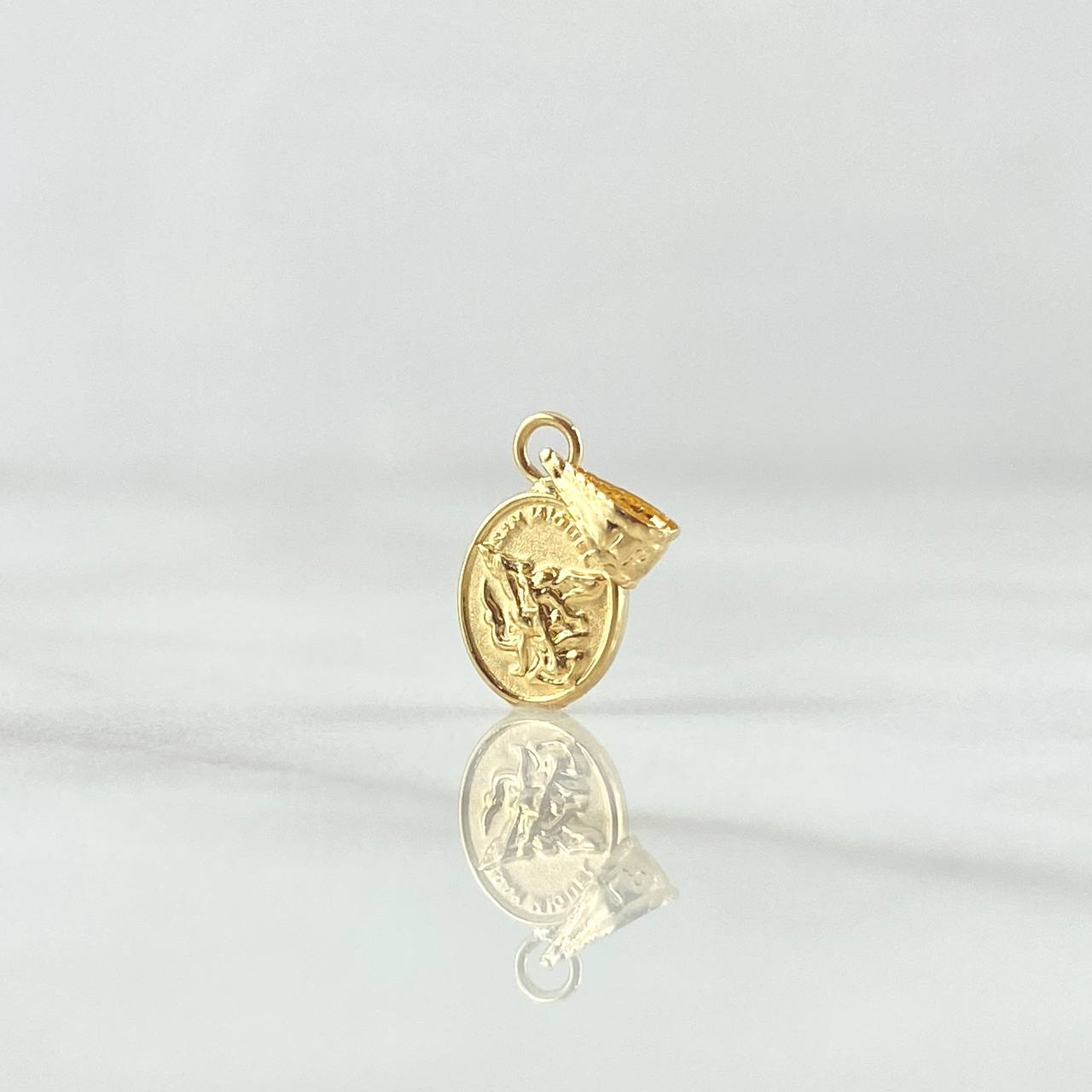 Dije San Miguel Arcangel 0.45gr / 1.7cm / Oro Amarillo 18K