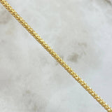 Cadena Franco 9.6gr / 50cm / 2.7mm Oro Amarillo +4 18K *