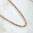 Franco Chain 17.7gr / 60cm / 3.5mm Two-tone White and Rose Gold +4 18K